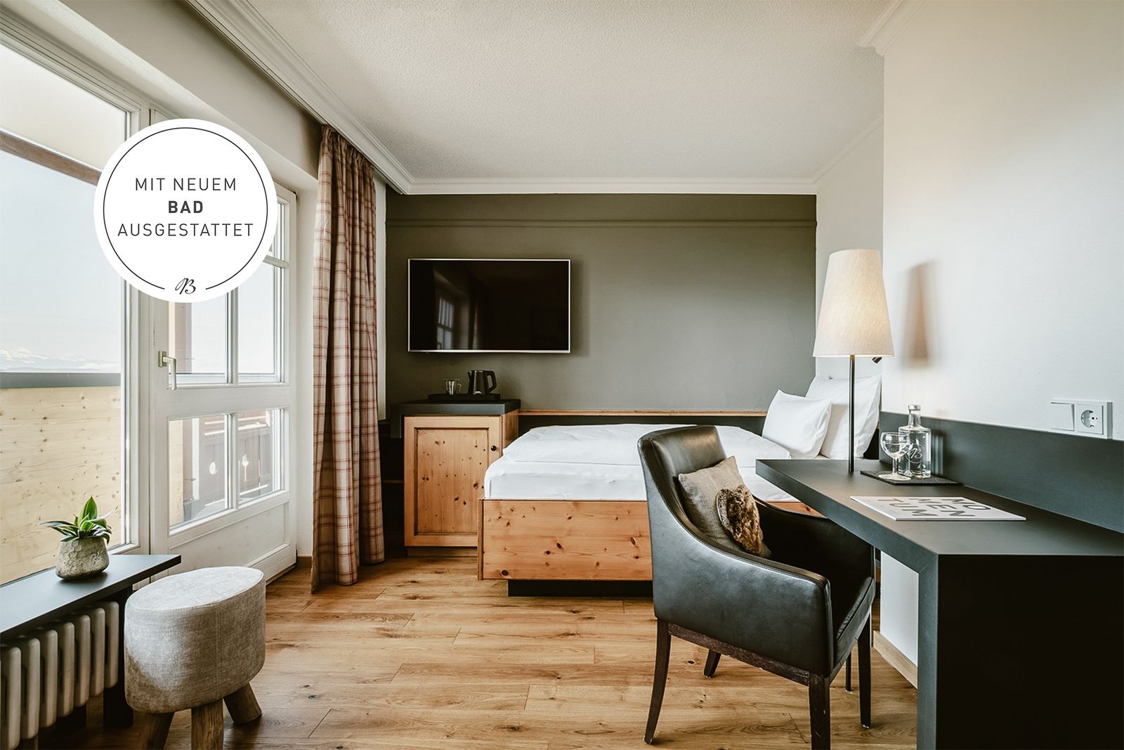 SINGLE ROOM SÄNTIS - Bergkristall - Mein Resort im Allgäu
