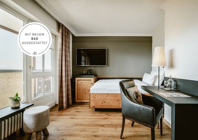 Hotel Zimmer: SINGLE ROOM SÄNTIS - Bergkristall - Mein Resort im Allgäu