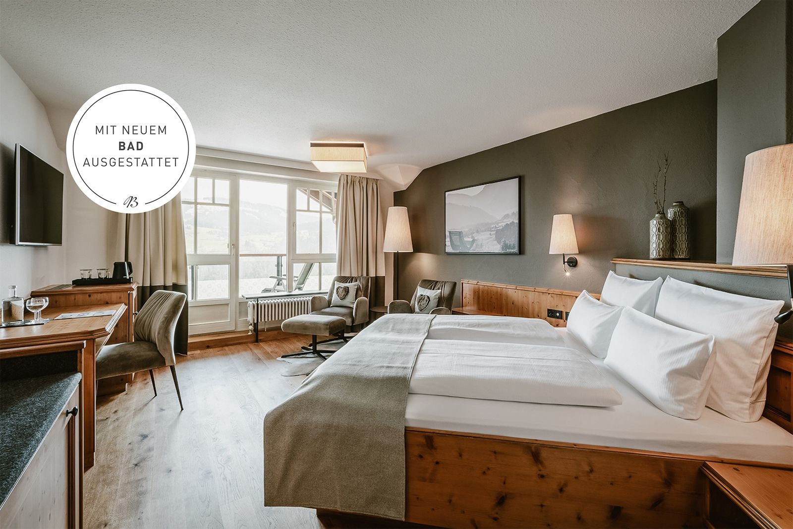 ROOM SÄNTIS - Bergkristall - Mein Resort im Allgäu