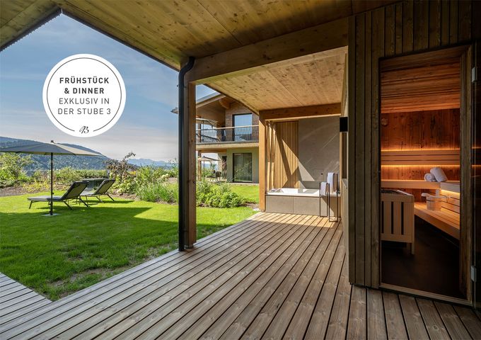 Hotel Zimmer: BERG SUITE mit Terrasse - Bergkristall - Mein Resort im Allgäu