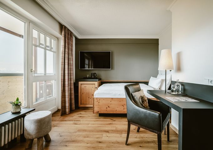 Hotel Zimmer: SINGLE ROOM SÄNTIS - Bergkristall - Mein Resort im Allgäu