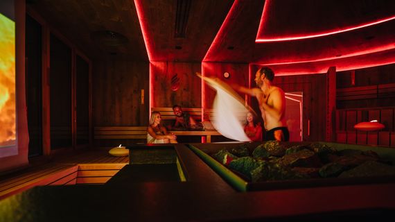 It's showtime - Sauna festival on the Feuerberg