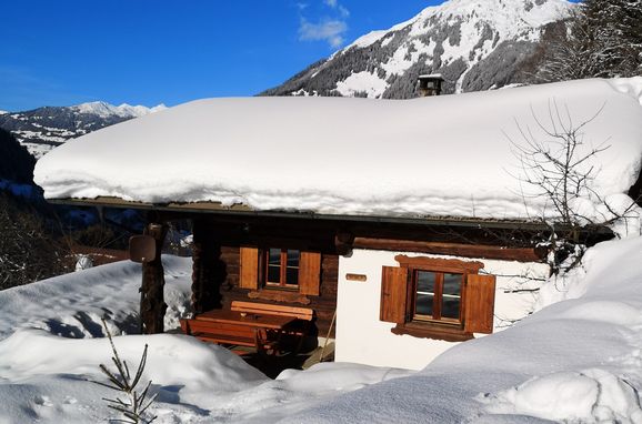 Winter, Hütta Monika, Sankt Gallenkirch, Vorarlberg, Vorarlberg, Österreich