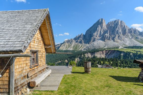 Sommer, Costaces Hütte, Am Würzjoch, Südtirol, Trentino-Südtirol, Italien