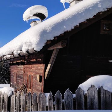 Winter, Reh's Wiesen Hütte, Lüsen/Brixen, Südtirol, Trentino-Alto Adige, Italy