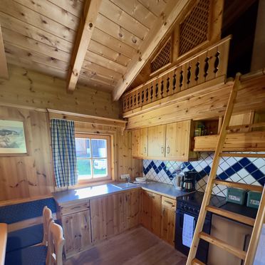 Küche, Zirbenhütte, Forstau, Salzburg, Salzburg, Österreich