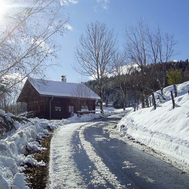 Winter, Dorferhütte, Oberwölz, Steiermark, Steiermark, Österreich