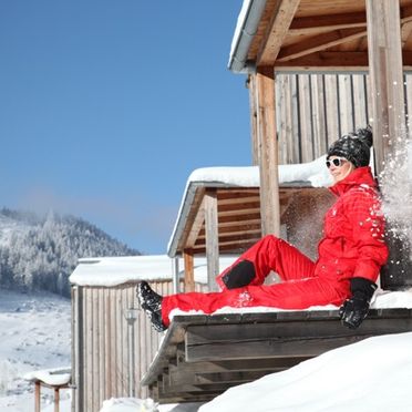 Winter, Hüttendorf Präbichl, Vordernberg, Steiermark, Steiermark, Österreich