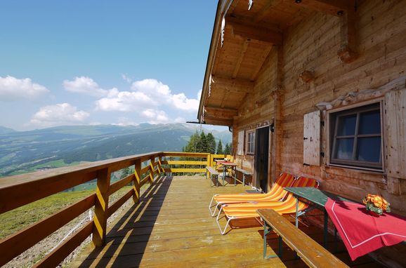 Terrasse, Kogelalm, Hainzenberg, Tirol, Tirol, Österreich