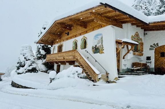 Winter, Ferienchalet Katharina, Kaltenbach im Zillertal, Tirol, Tyrol, Austria