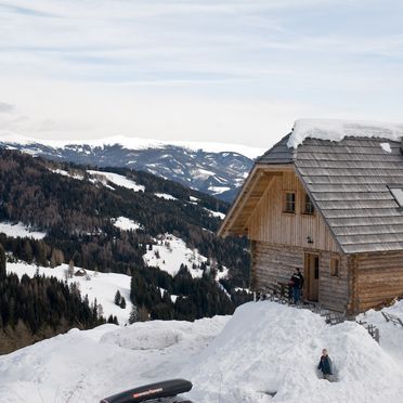Seitenansicht, Kuhgrabenhütte, Bad St. Leonhard, Kärnten, Kärnten, Österreich