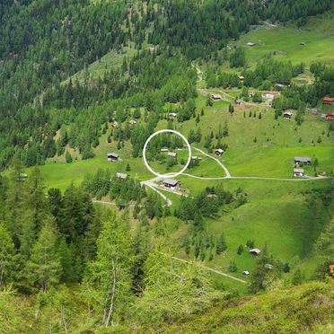 Lage, Almrosenhütte, Mörtschach, Kärnten, Kärnten, Österreich