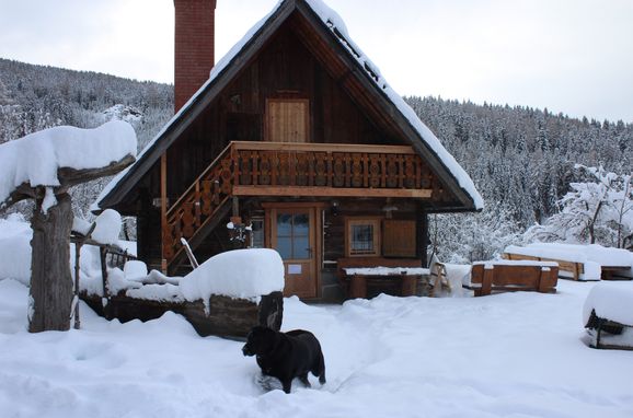 Winter, Jagerhütte, St. Gertraud, Kärnten, Carinthia , Austria