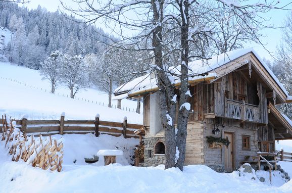 Winter, Gschwandtner Hüttn, Petersberg, Steiermark, Steiermark, Österreich