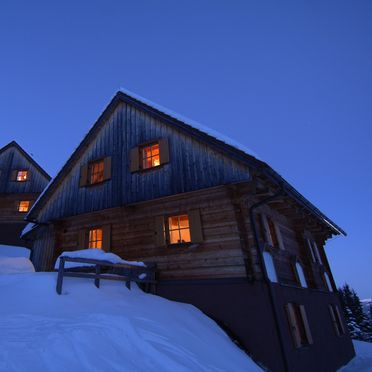 Winter - Abendstimmung, Moselebauer Alm, Bad St. Leonhard, Kärnten, Kärnten, Österreich