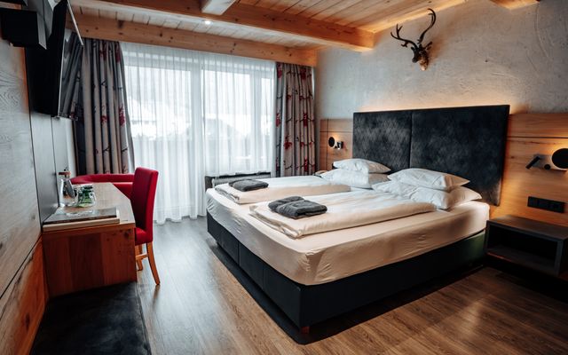 Unterkunft Zimmer/Appartement/Chalet: Doppelzimmer Balkon