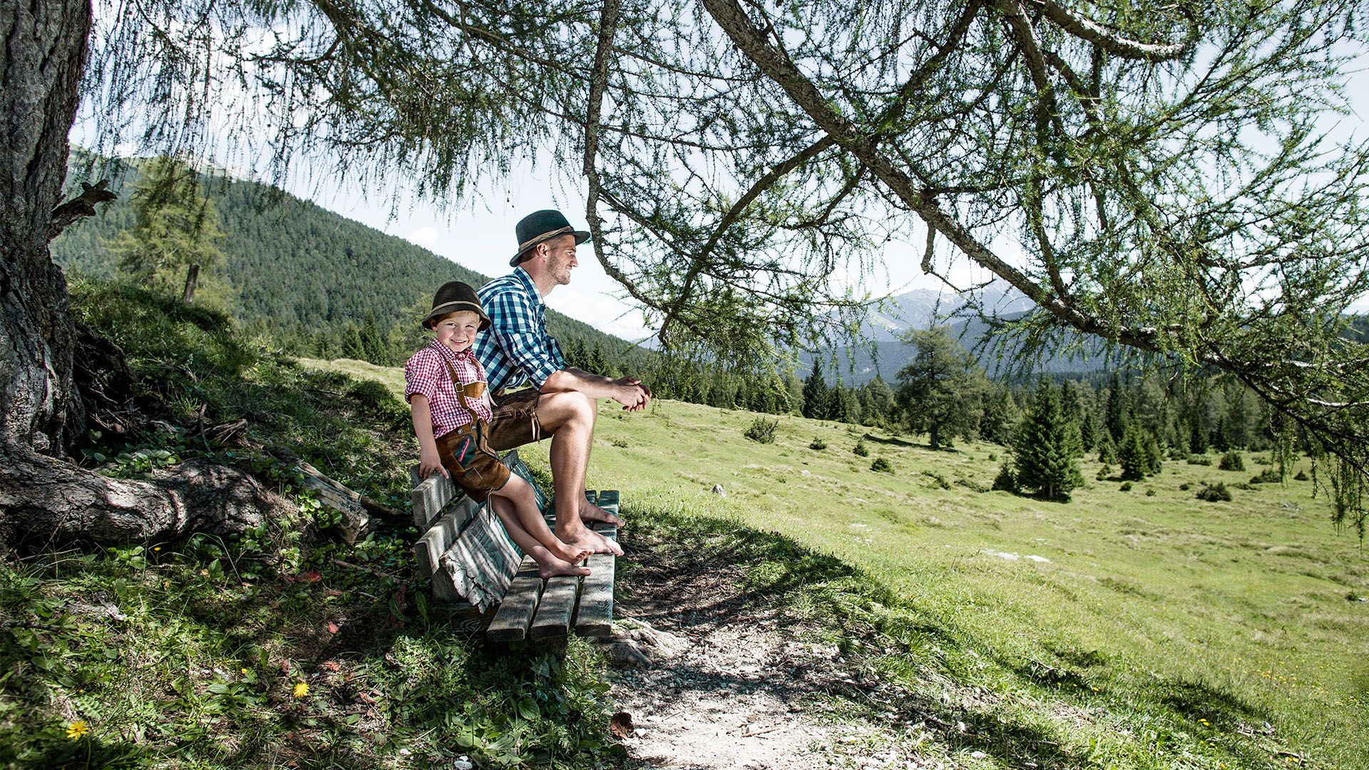 Erkunden Sie mit Ihren Kindern die schönsten Plätze im Naturpark Karwendel.