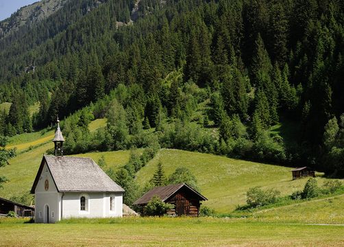 Biohotel Stillebach: Landschaft - Biohotel Stillebach, St. Leonhard im Pitztal, Tirol, Österreich