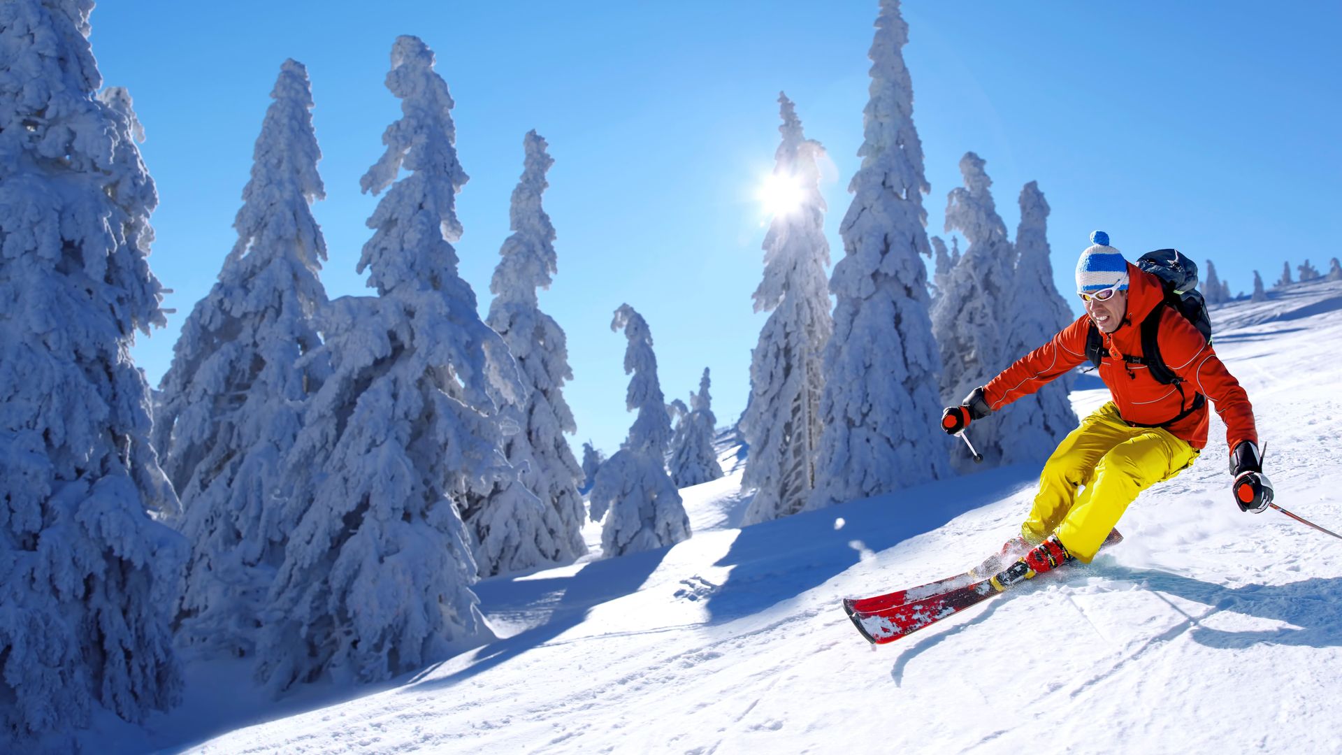 Biohotel Mattlihüs Winterurlaub Oberjoch Skifahrer