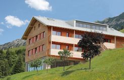 Biohotel Mattlihüs: Hotel im Sommer - Biohotel Mattlihüs, Oberjoch, Allgäu, Bayern, Deutschland