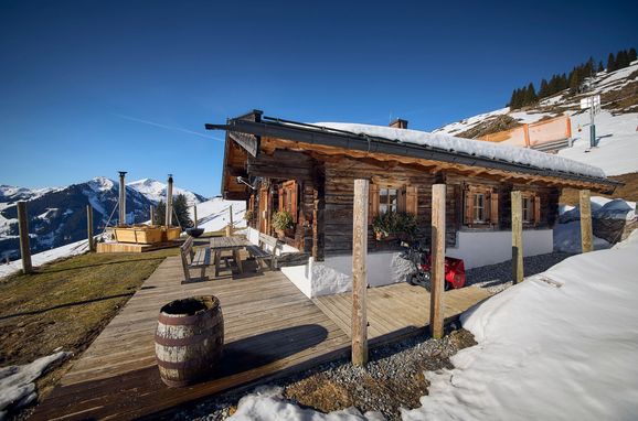 Winter, Bachalm 1802, Saalbach-Hinterglemm, Salzburg, Salzburg, Österreich