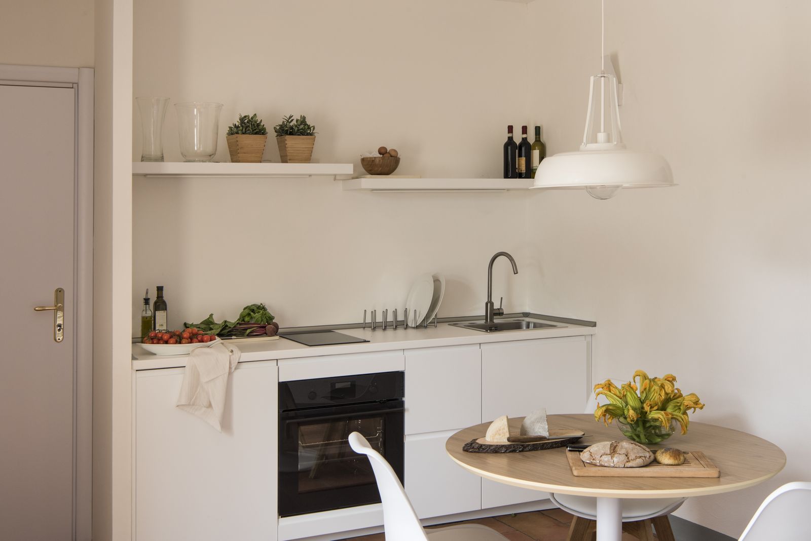 biohotels il cerreto appartement 7 Küche