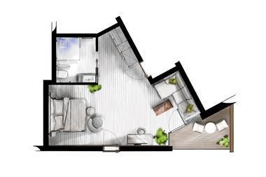 AMONTI Wellnessresort : Doppelzimmer »Doppelzimmer Superior« map