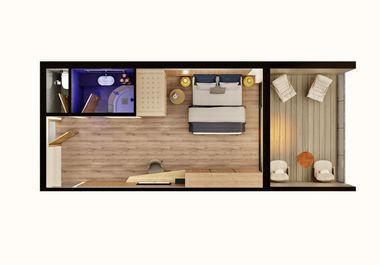 LUNARIS Wellnessresort : Doppelzimmer »Bergfeuer de Luxe« map