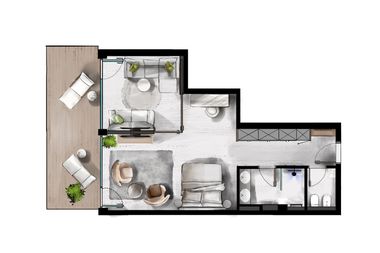 LUNARIS Wellnessresort : Suite »NEU! Ambiente Suite« map