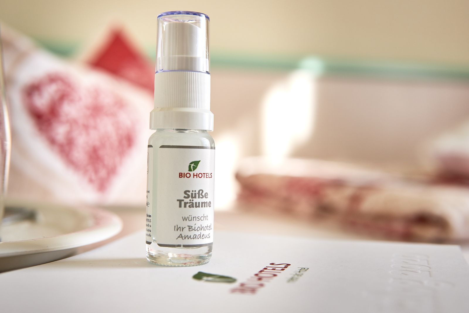 Doppelzimmer economy Bahnseite image 5 - Biohotel Amadeus