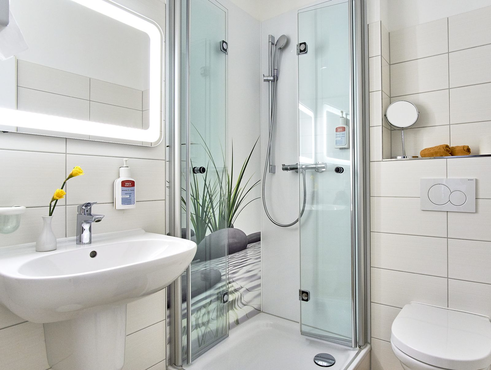 biohotel amadeus Badezimmer