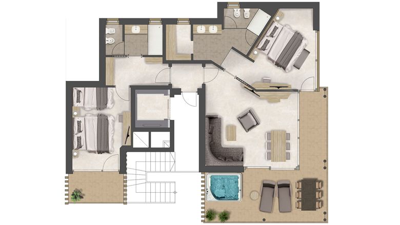 Quellenhof Luxury Resort Passeier: Park Suite image #7
