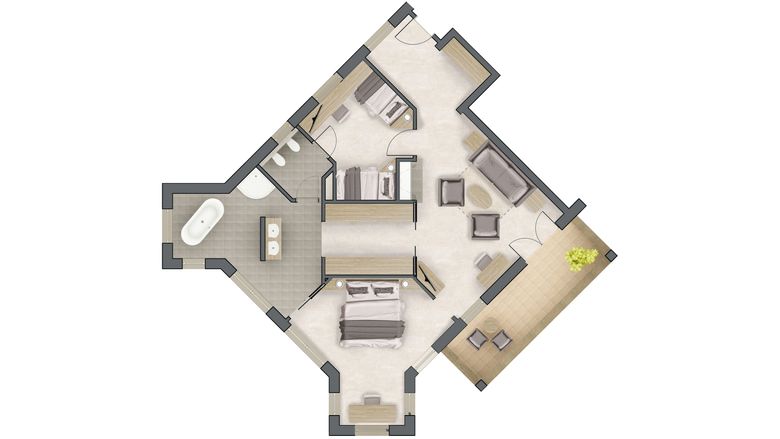 Quellenhof Luxury Resort Passeier: Panorama-Suite image #5