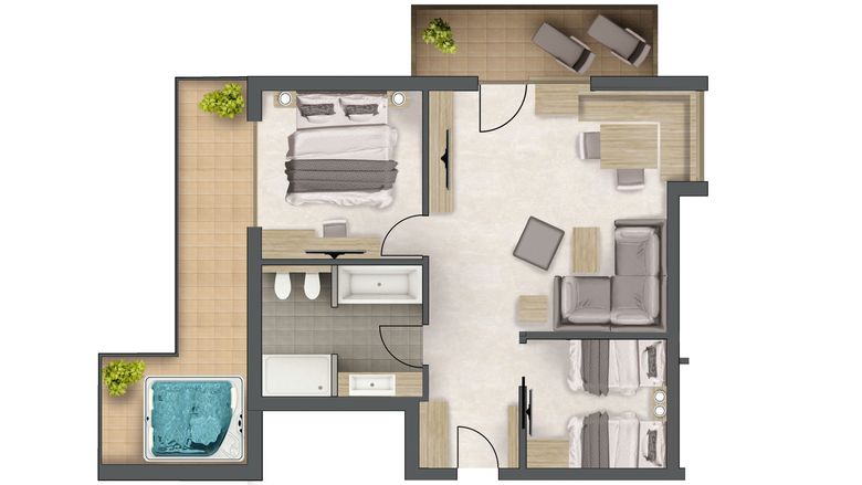 Quellenhof Luxury Resort Passeier: Rose Suite image #10