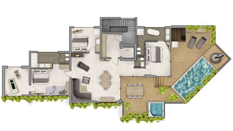 Quellenhof Luxury Resort Passeier: Sky-Chalet mit Sternwarte image #12