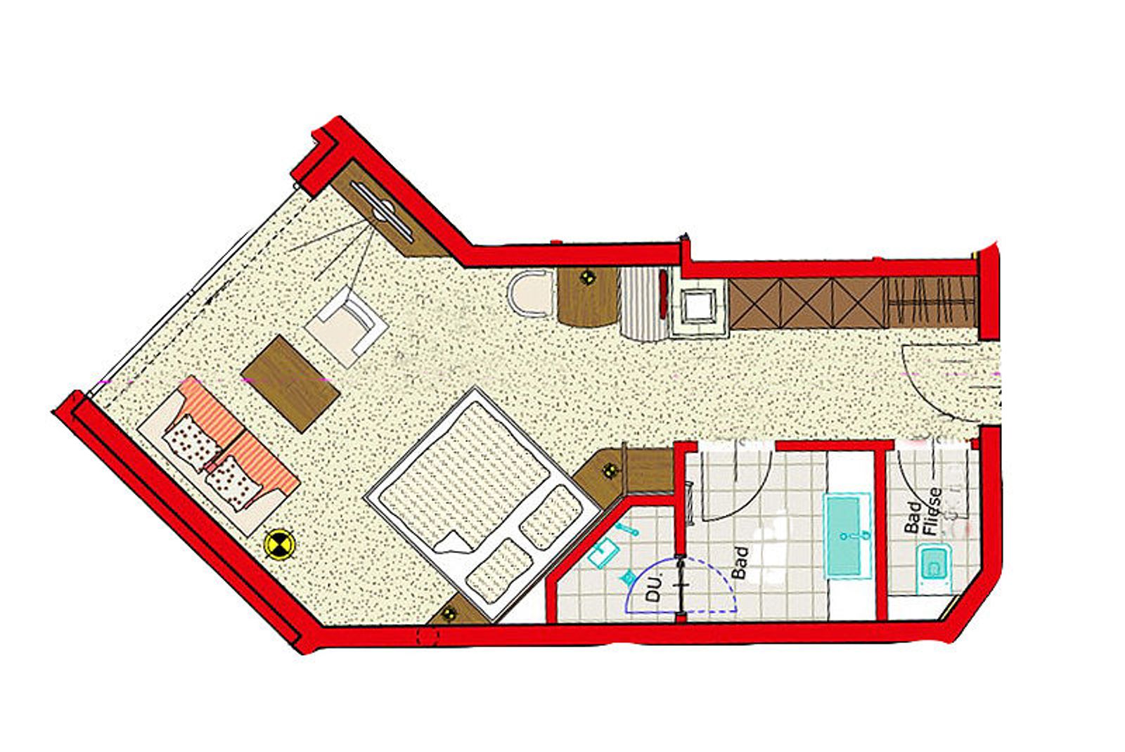 Komfort-DZ Rot Flüh image 4 - Hotel Lumberger Hof