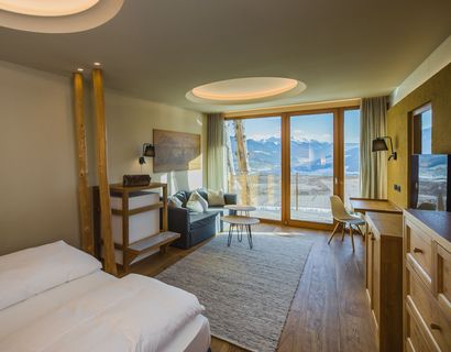 Alpin Panorama Hotel Hubertus: Panoramazimmer BELVEDERES