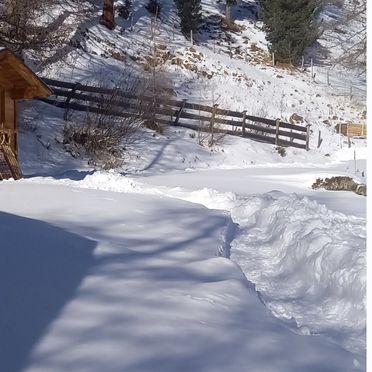 Winter, Almwiesenhütte, Mörtschach, Kärnten, Kärnten, Österreich
