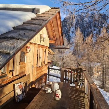 Winter, Almwiesenhütte, Mörtschach, Kärnten, Kärnten, Österreich