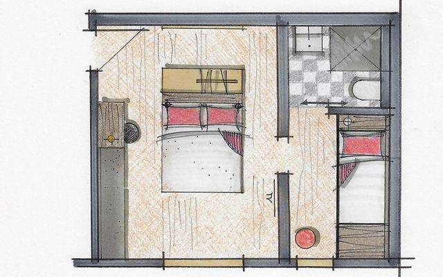 3-Bett-Zimmer image 12 - Bio-Adler