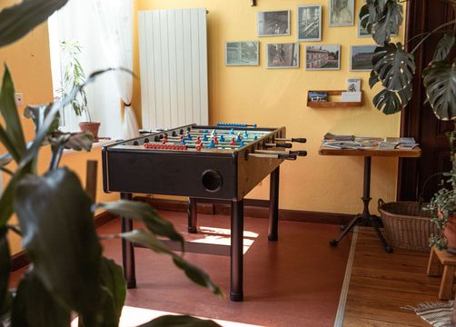 Biohotel Gut Nisdorf: Großzügige Spielecke - Gut Nisdorf , Nisdorf, Ostsee, Mecklenburg-Vorpommern, Deutschland
