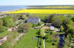 Biohotel Gut Nisdorf: Ansicht von oben - Gut Nisdorf , Nisdorf, Ostsee, Mecklenburg-Vorpommern, Deutschland