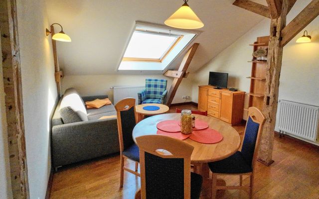 3-Zimmer Appartement "Kranich" image 2 - Ferienwohnungen mit Mee(h)rwert Gut Nisdorf - Bio Urlaub an der Ostsee
