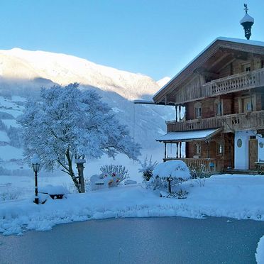 Winter, Bergchalet Klausner Enzian, Ramsau im Zillertal, Tirol, Tirol, Österreich