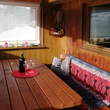 Winter, Blockhütte Mühlegg, Steinberg am Rofan, Tirol, Tyrol, Austria