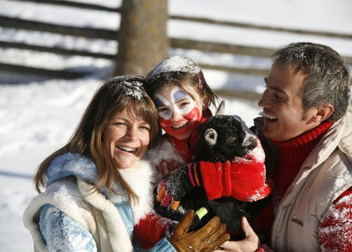 Biohotel Pirkers: Winter-Familien-Urlaub - Pirker's Natur- & Bio Familienhotel