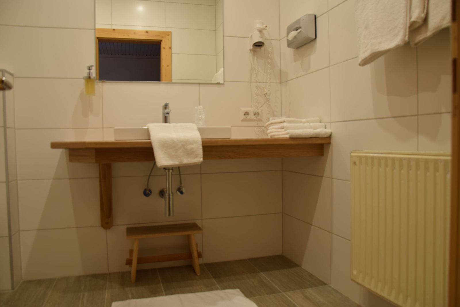 Biohotel Pirker's Badezimmer