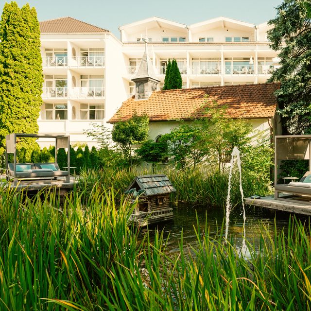 Das Parkhotel in Bad Wörishofen, Allgäu, Bayern, Deutschland