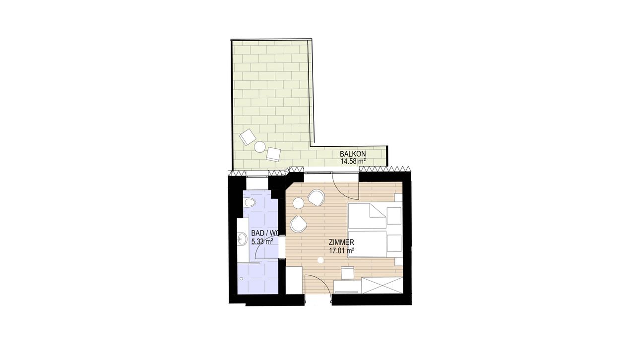 Typ "Gehrenspitz Blick" in der Q Lodge