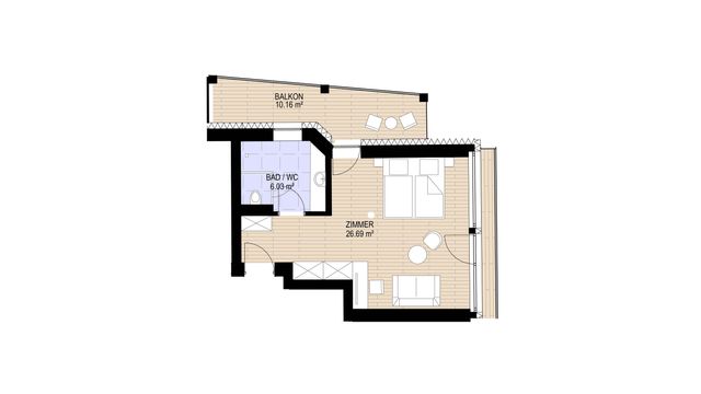 Typ "Ahrnspitz Blick" in der Q Lodge
